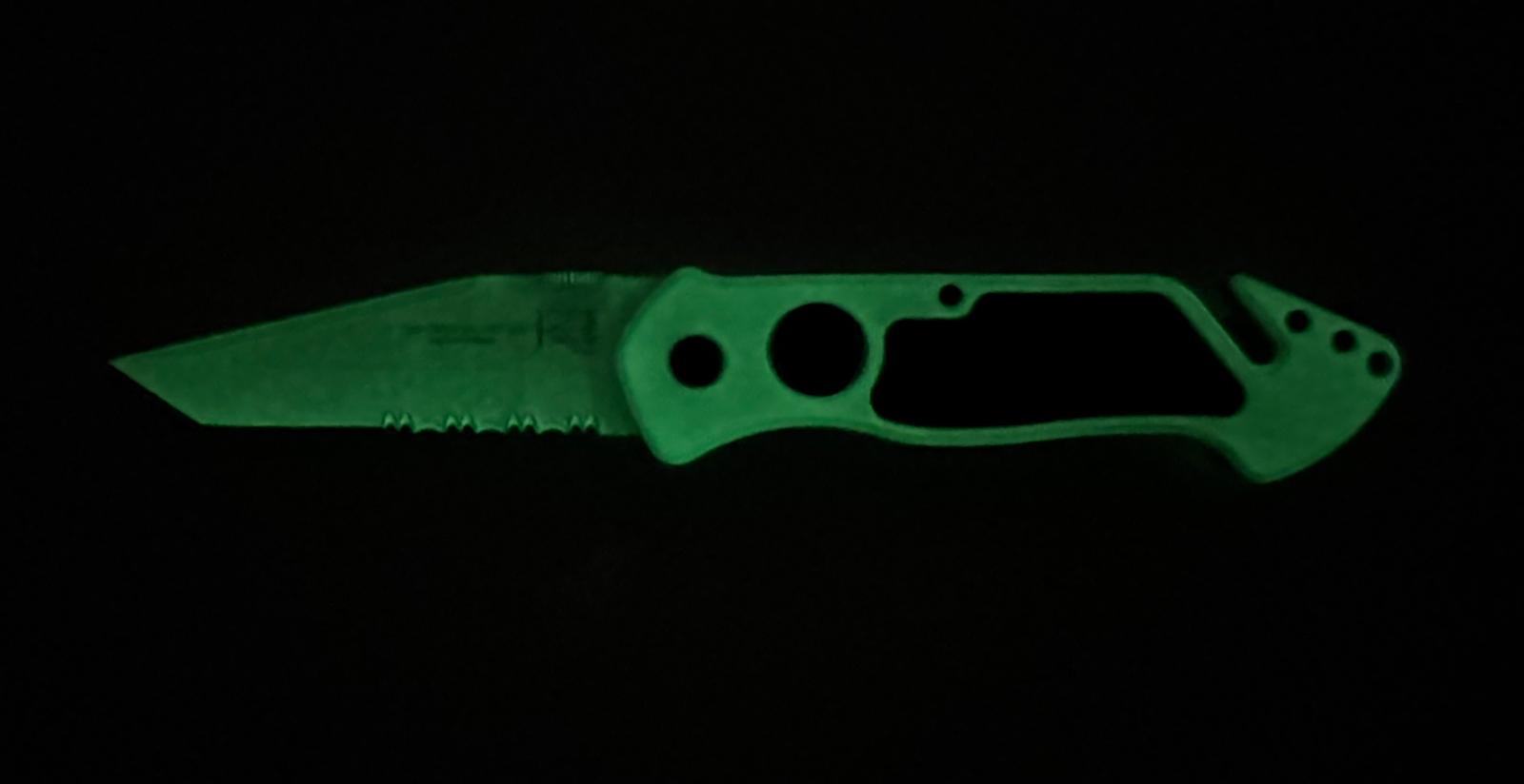 Pocket Rescue Tool with Luminescent SGT Coating (PRT SGT)